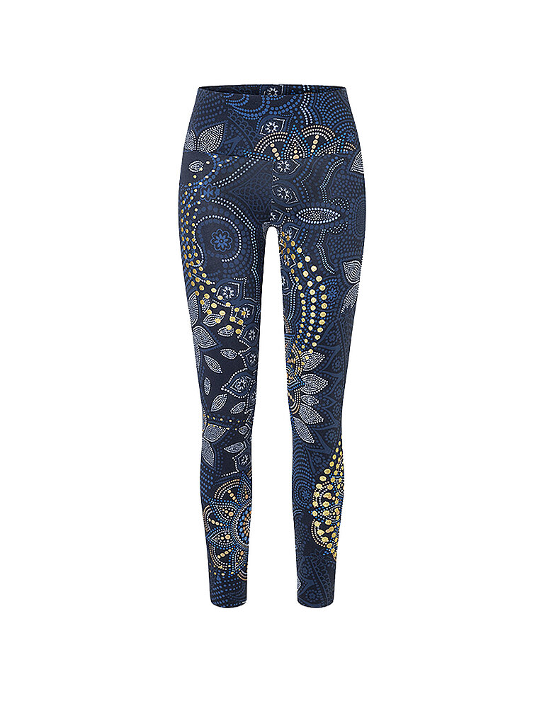 SPIRIT OF OM Damen Yogatight Maui dunkelblau | XS